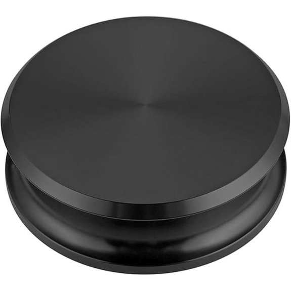 Neoteck Aluminum Record Weight Stabilizer with Bubble Level
