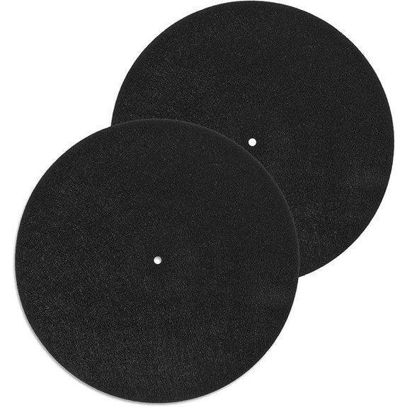 Anti-Static Felt Record Player Mat for Vinyl Turntables