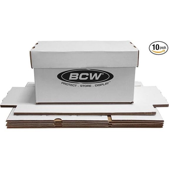 BCW 45 RPM Vinyl Record Storage Box (10-Pack)