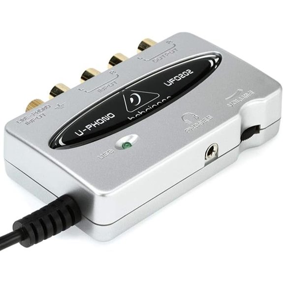 Behringer U-PHONE UFO202 USB Audio Interface with Phono Preamp