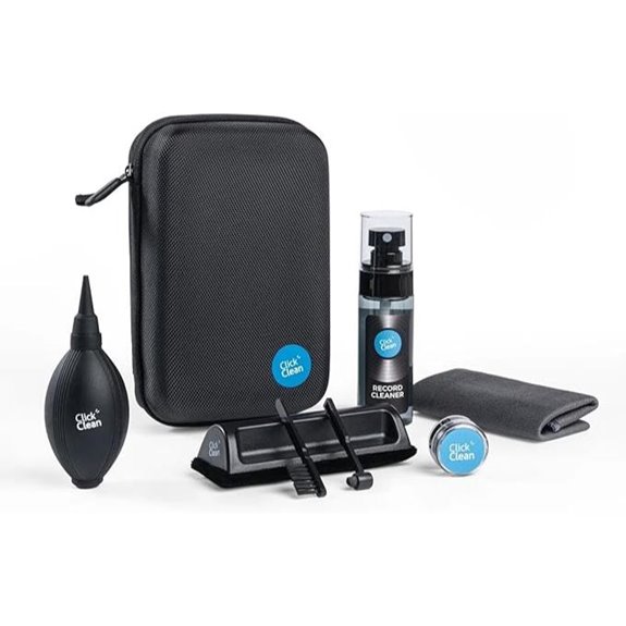 Click Clean 8-in-1 Vinyl Record Cleaning Kit