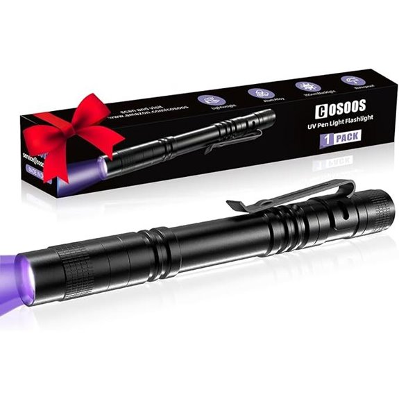 COSOOS UV Black Light Flashlight 395nm