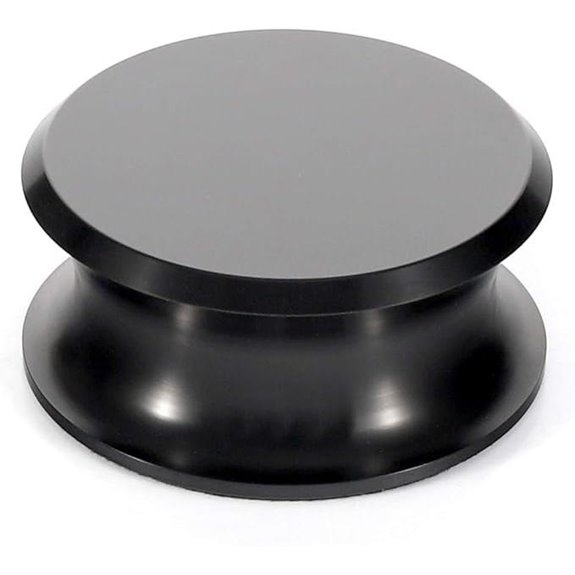 FEMELI Record Weight Stabilizer for Vinyl Turntable (Black)