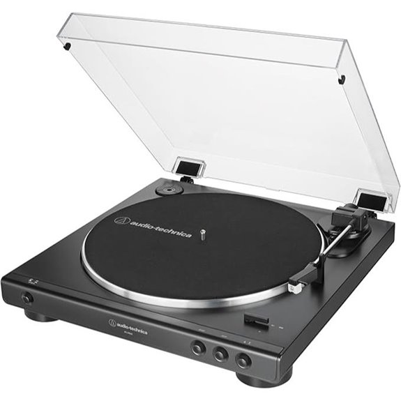 Audio-Technica AT-LP60X-BK Fully Automatic Stereo Turntable