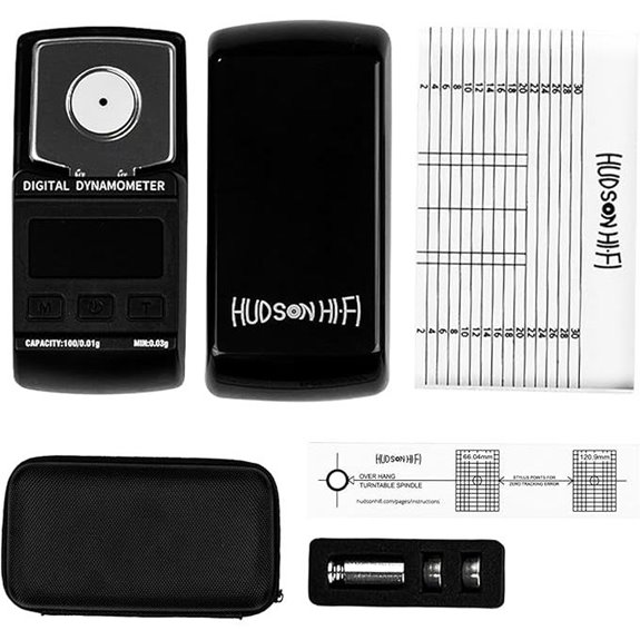 Hudson Hi-Fi Turntable Cartridge Alignment Kit (3-Piece)