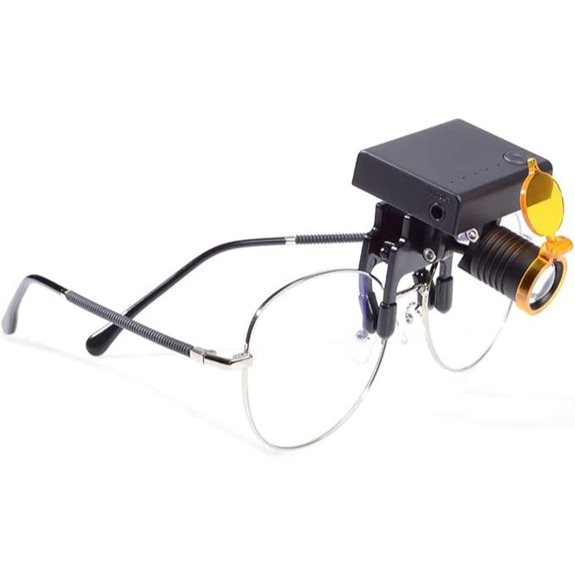 NSKI 3W LED Headlamp with Filter Plastic Clip Type for Loupes