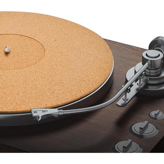 Cork Turntable Mat by PRO SPIN for Vinyl Record Players