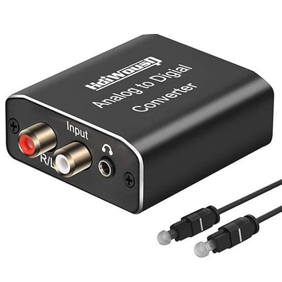 Hdiwousp RCA/AUX to Optical Digital Audio Converter
