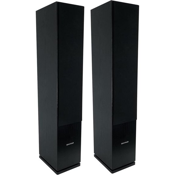 Rockville RockTower 68B 6.5-in 500W Home Tower Speakers