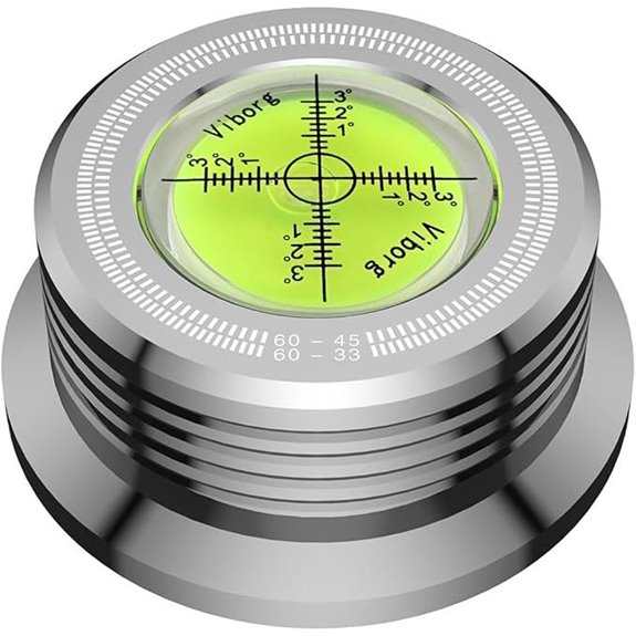 Viborg LP628S Record Weight Turntable Stabilizer (Silver)