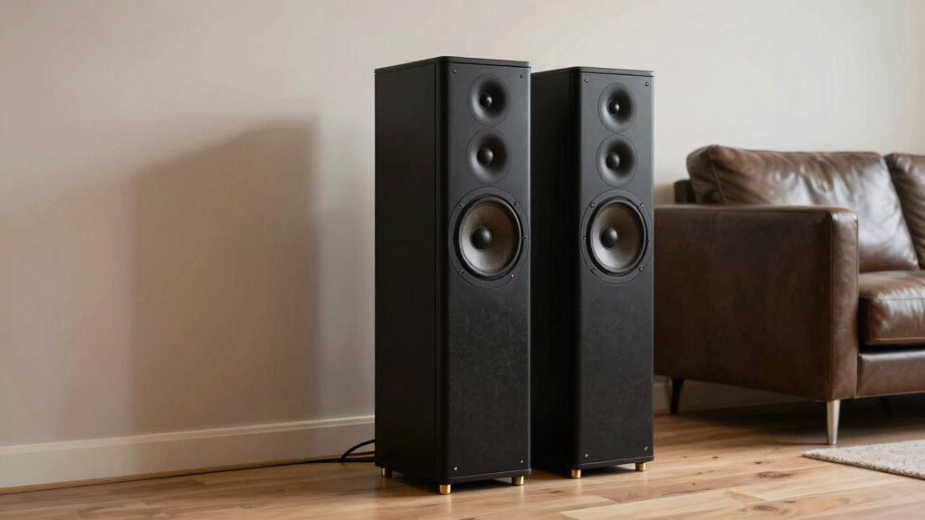 speaker size and power