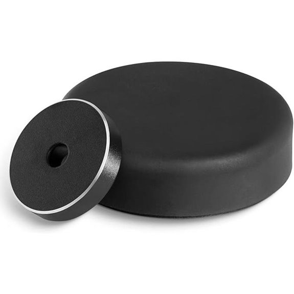 Saiyin Turntable Record Weight Stabilizer with 45 RPM Adapter