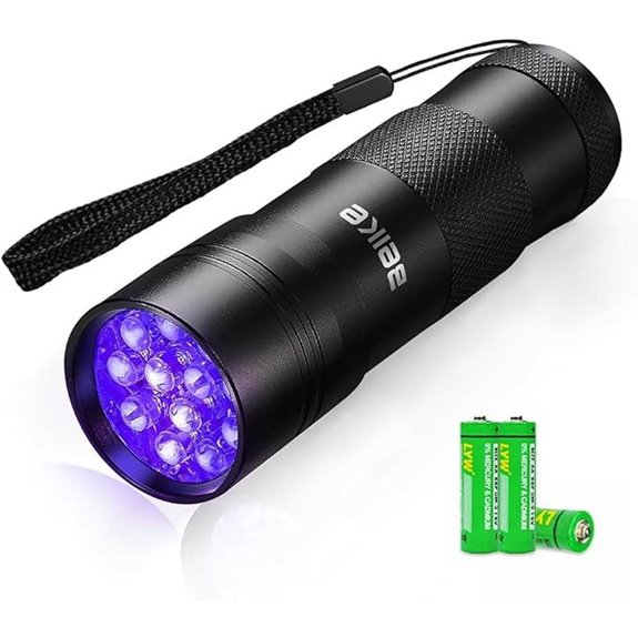 UV Flashlight Black Light for Pet Urine & Stain Detection