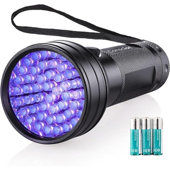 Consciot UV Flashlight Pet Urine Detector Torch