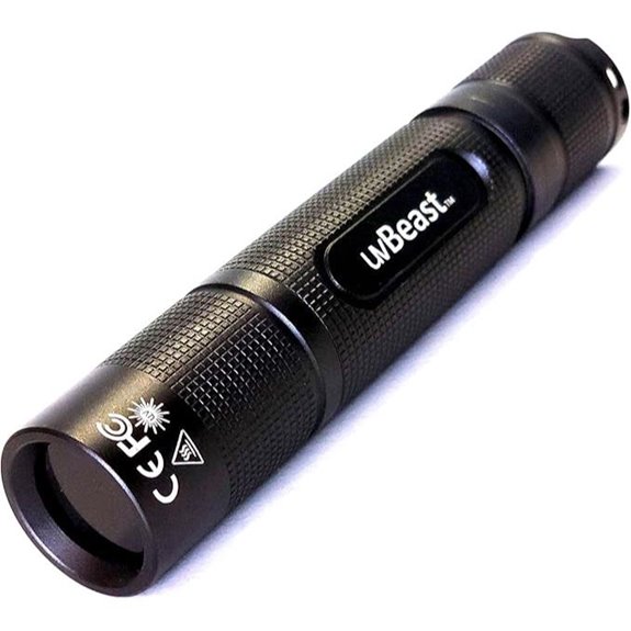 uvBeast V3 365nm Black Light UV Flashlight