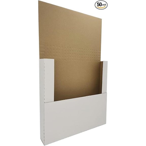50 Pack Vinyl Record Shipping Mailers (EM1212)
