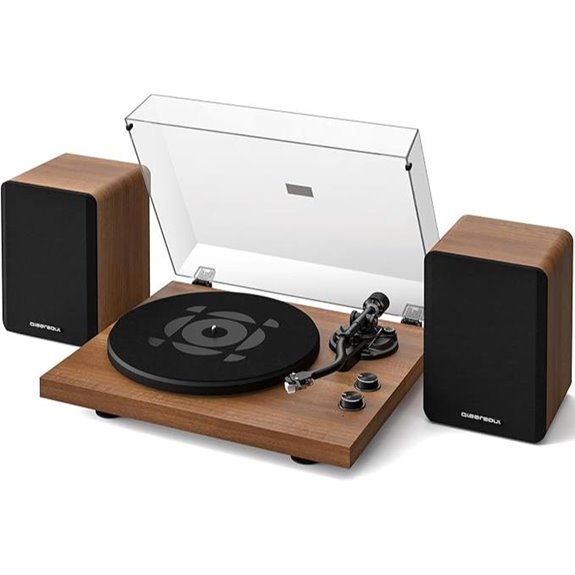SoulBox S1 Vinyl Record Player - Walnut
